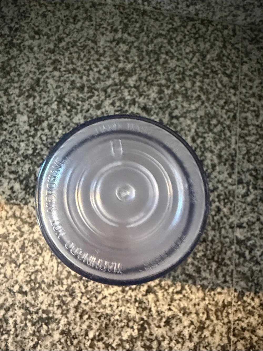 Clear Reusable Emma Chamberlain Coffee Travel Tumbler w/o straw